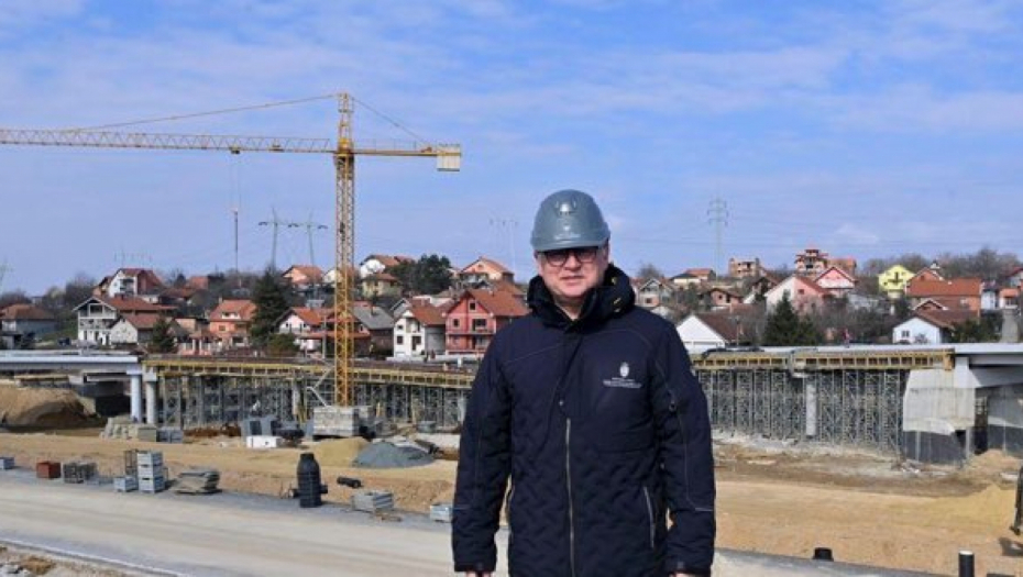 RASTEREĆENJE GAZELE I CENTRA BEOGRADA Vesić: U junu završetak obilaznice do Bubanj potoka