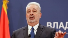 (FOTO) Oštećena freska sa likom Zdravka Krivokapića, LIK sastrugan špaklom