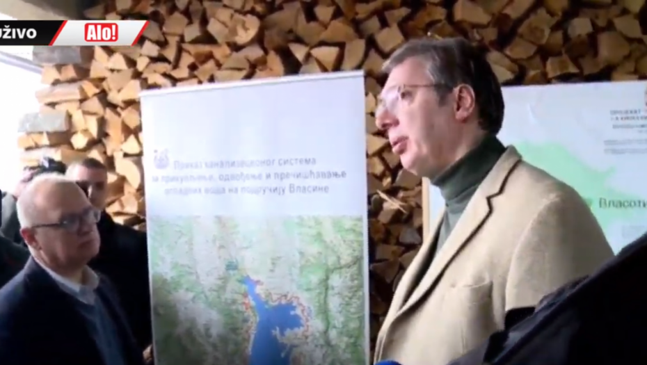 OVDE MORAMO DA ULOŽIMO OGROMAN NOVAC Vučić: U Srbiji je teško pronaći lepše mesto od Vlasine (FOTO/VIDEO)