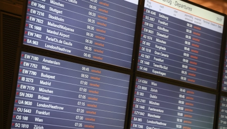 OTKAZANO STOTINE LETOVA I danas štrajk na nemačkim aerodromima