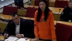 AZRA Š. SNIMLJENA NA SASLUŠANJU U SUDU BiH Priznala da je dva dana pre ubistva ''Eskobara'' boravila u Beogradu (FOTO/VIDEO)