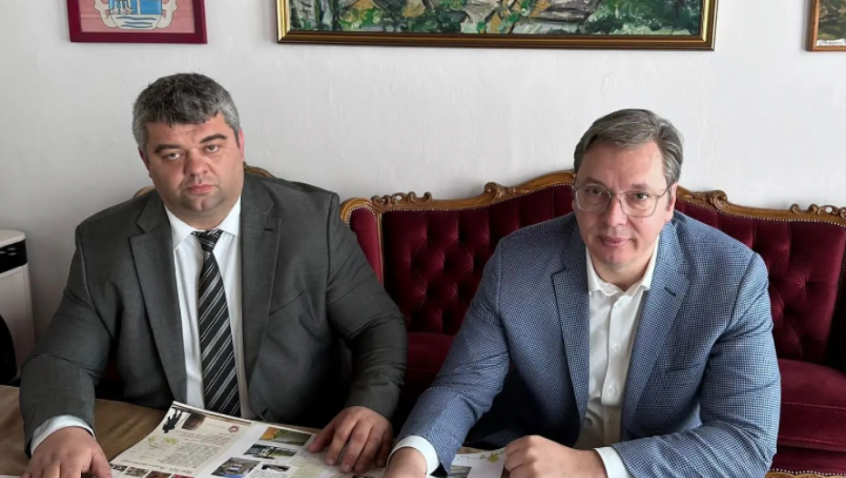 PONOSAN NA ZEMLJU KOJA NAPREDUJE Vučić: Razgovarali smo o velikim projektima za vinsku prestonicu Srbije