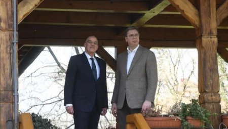 VUČIĆ SA DENDIJASOM Našem prijatelju sam zahvalio na principijelnom stavu Grčke! (FOTO)