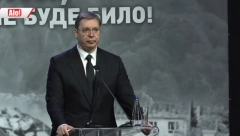 PREDSEDNIK VUČIĆ U SOMBORU "Pre 24 godine umrlo je savremeno međunarodno pravo!"