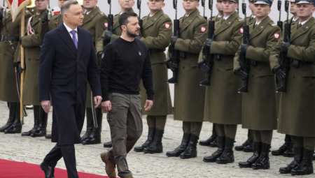 ZELENSKI STIGAO U POLJSKU Sastanci sa Dudom i Moravjeckim