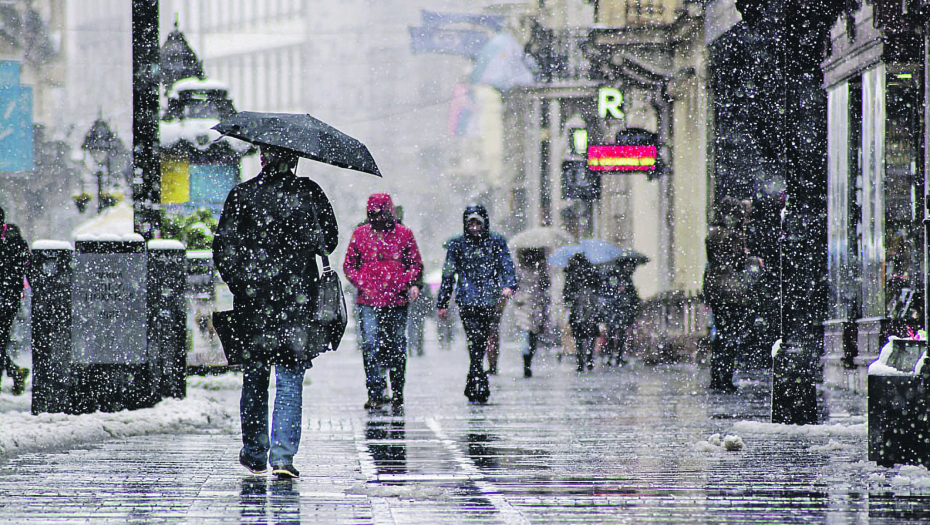 SNEG I NEVREME U OVIM DELOVIMA SRBIJE Od ovog datuma se očekuje novo pogoršanje vremena