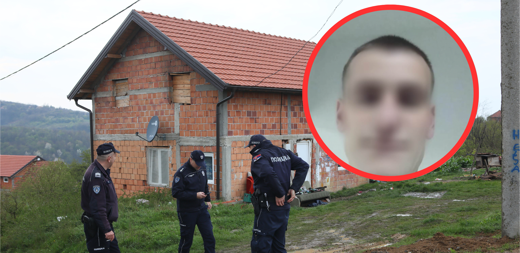EVO KAKO JE UHAPŠEN OSUMNJIČENI ZA NEZAPAMĆENI ZLOČIN U RIPNJU Posle masakra pretio samoubistvom, pa pobegao!