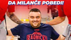DA MILANČE POBEDI Košarkaši Radničkog igrali za voljenog trenera
