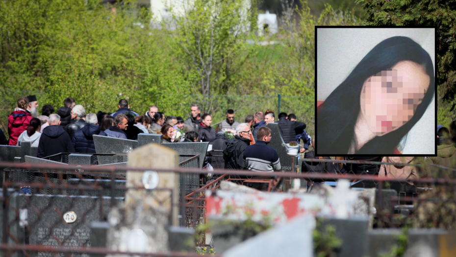 RIPANJ ZAVIJEN U CRNO Nevena (16) ispraćena na večni počinak, kovčeg zasut belim ružama (FOTO)