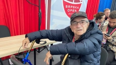 SATIMA GA ČEKAM, NEMA ODUSTAJANJA Deka iz Banja Luke, iako ima zdravstvene probleme, došao da se upozna sa Noletom