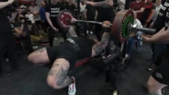 SVI GA ZNAJU IZ "IGRE PRESTOLA" Najjači čovek na svetu hteo da obori rekord, pa doživeo strašnu povredu - mišić mu je eksplodirao (VIDEO)