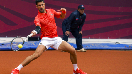ĐOKOVIĆ IZGUBIO SET, PA SE RAZGOROPADIO Novak posle preokreta srušio tinejdžera na debiju u Banjaluci