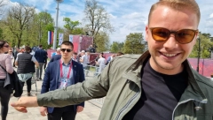 Draško Stanivuković došao da bodri Đokovića, svi se pitaju gde mu je devojka (FOTO)