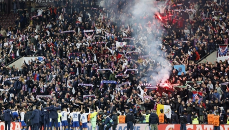 HAOS POSLE HRVATSKOG DERBIJA Stigla kazna zbog skandiranja "Mrzim Dinamo, srpsko ime je to"