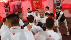 MARAKANA SE "ZAPALILA" Igrači zajedno sa navijačima proslavili titulu i plasman u LŠ (FOTO GALERIJA)