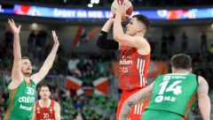 SA POLA GASA Crvena zvezda u meču bez takmičarskog značaja, u odsustvu Kampaca i Vildoze, razbila Cedevita Olimpiju, rekord karijere Ivanovića