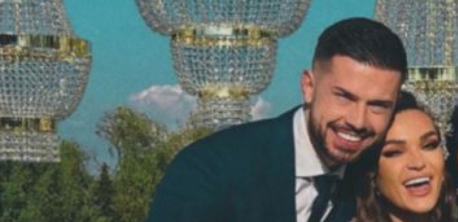 FUDBALER ZAPLAKAO KAD JE VIDEO MLADU Tamara Milutinović na sebi ima 20.000 evra, ovo su svi detalji gala svadbe