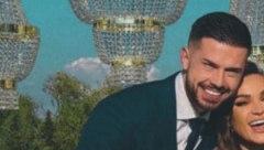 FUDBALER ZAPLAKAO KAD JE VIDEO MLADU Tamara Milutinović na sebi ima 20.000 evra, ovo su svi detalji gala svadbe