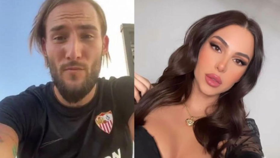 GUDELJ NAPUSTIO SEVILJU Fudbaler nakon gubitka bebe uslikan u avionu, evo sa kim je bio! (FOTO)