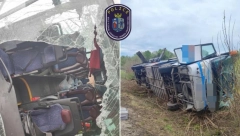 AUTOBUS IZ SRBIJE SE PREVRNUO U MAĐARSKOJ Povređeno 15 putnika, među njima i deca, vatrogasci vade zarobljene! (FOTO)