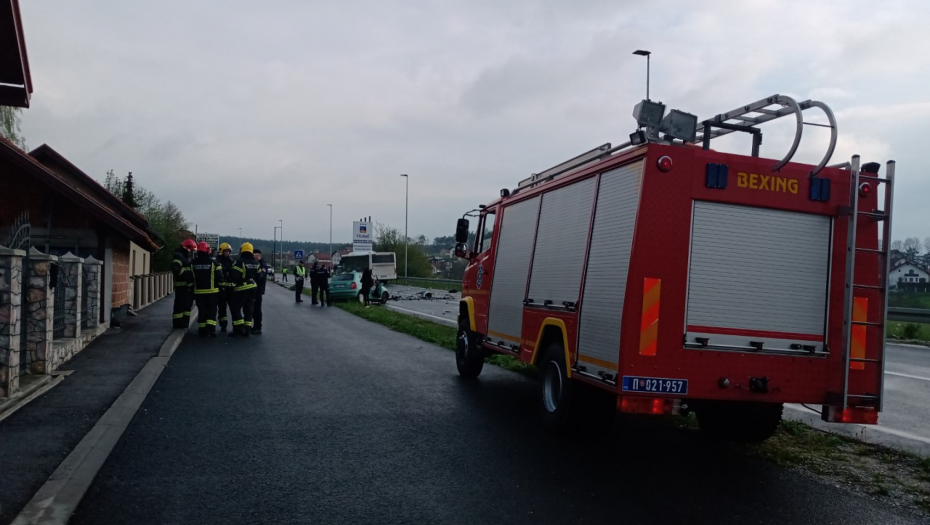 DETALJI SUDARA KOD KRUŠEVCA Dve osobe lakše povređene
