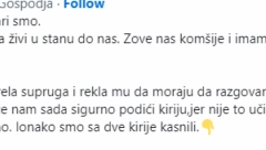 LJUDSKA DOBROTA JAČA OD SVOG ZLA Mama iz Beograda se rasplakala kad joj je gazdarica saopštila vest