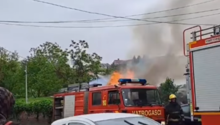POŽAR U ČAČKU Dve osobe povređene, jedna zadobila opekotine po celom telu!