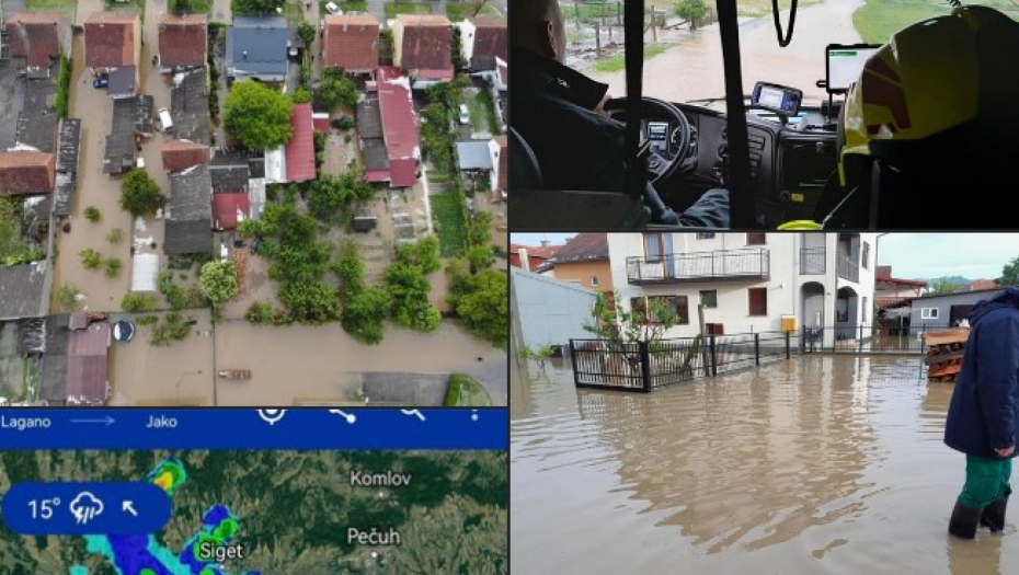 NEVREME UNIŠTILO OVE SRPSKE GRADOVE, BUJIČNI POTOCI POTOPILI USEVE! ''Voda se izlila i došla do pojedinih objekata'' (FOTO)