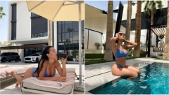 SVI SU GLEDALI SAMO U NJU Ronaldova nevenčana supruga se pojavila na čuvenom festivalu, jedan deo njenog autfita vredi čak milion funti (FOTO)