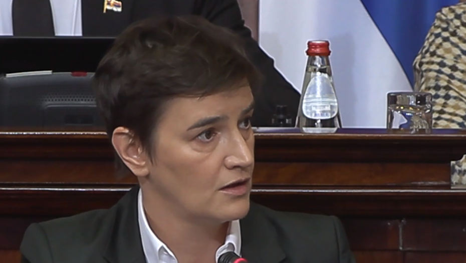 "NE MOGU DA ZAMISLIM KOLIKO NE MOŽEMO DA BUDEMO LJUDI" Brnabić: Izjavom Marinike Tepić da je za suze predsednika Vučića u Malom Orašju kasno, probijeno je novo dno