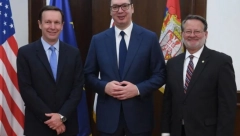 VUČIĆ SA AMERIČKIM SENATORIMA Predsednik Srbije poslao jasnu poruku Vašingtonu