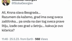 SKANDAL! Opozicioni urednik udario na slavu Beograda i našu crkvu!