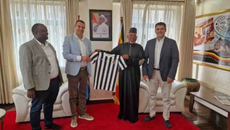 Predsednik pravne komisije FK Partizan u poseti bratskoj Ugandi