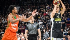 Određena sudijska trojka za revanš između Cedevita Olimpije i Partizana