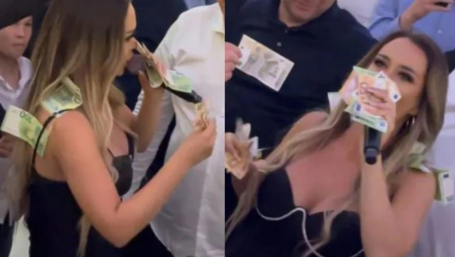 KRALJICA BAKŠIŠA Tijana Em priznala da rado prima novac, ali što dalje od dekoltea