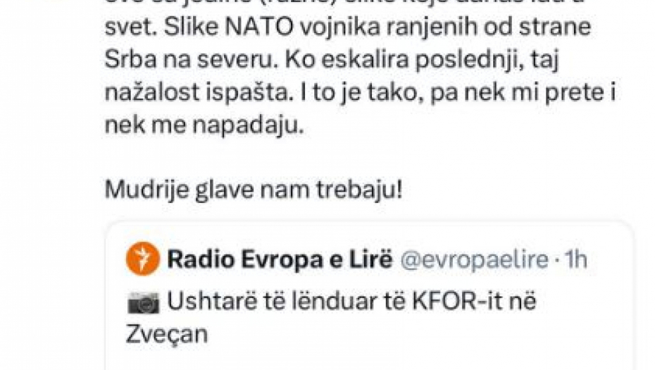 ZLI SRBI I DOBRI KURTI Posle napada na naš narod u Zvečanu tri zakrpe stale u odbranu prištinskog režima