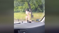 ŠOK PRIZOR NA NOVOM BEOGRADU Go kao od majke rođen šeta ulicom, prolaznici okreću glave (VIDEO)