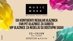Za Belgrade Music Week nezapamćeno interesovanje, dostupno JOŠ SAMO MALO ULAZNICA!  Ugrabi svoje ulaznice sa čak 40% POPUSTA što pre!