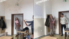 Đaci u Novom Pazaru iznenadili profesorku za kraj školske godine: "Ovi su i šmekeri i mangupi" (VIDEO)