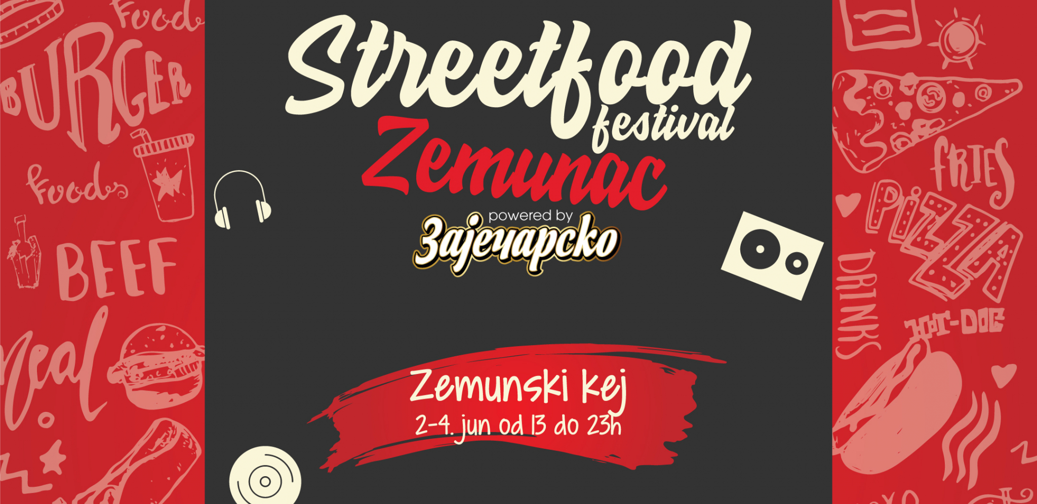STREET FOOD FESTIVAL OTVARA SEZONU NA ZEMUNSKOM KEJU Trodnevni gastronomski užitak za sve posetioce od 2-04. juna