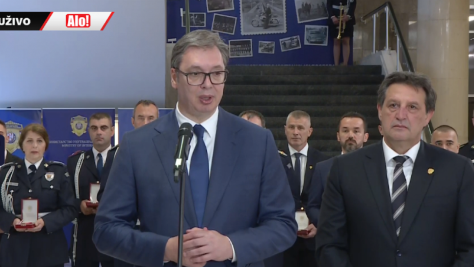"NARODNA VOLJA IMA DA SE POŠTUJE, NEMA NIŠTA NA SILU!" Vučić na obeležavanju Dana MUP-a i Dana policije (VIDEO)