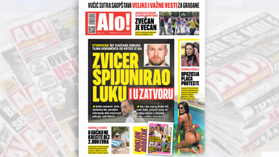 MARINIKA KONAČNO PRIZNALA Mi plaćamo proteste!
