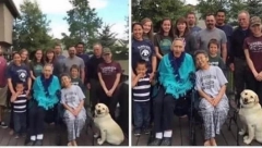 KO JE OVAJ ZGODNI MOMAK Porodična fotografija, a svi gledaju samo jednog člana, "Apolon, lično"