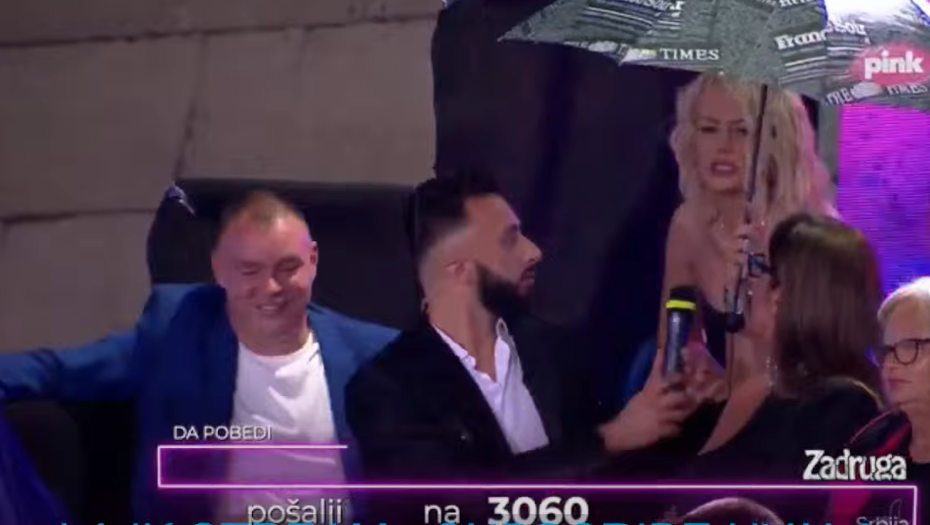 KRIMINALAC, PRETILA MI JE Haos u studiju zbog Milene Kačavende, obezbeđenje u pripravnosti