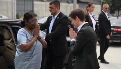 BRNABIĆ ISPRATILA PREDSEDNICU INDIJE DROUPADI MURMU Do sledećeg, nadam se skorog susreta! (FOTO)