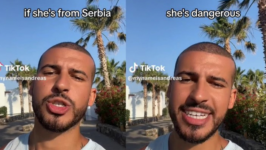 AKO JE SRPKINJA I OVAKO SE ZOVE, BEŽI! Tiktoker iz Dubaija "napljuvao" naše žene, ljudi divljaju u komentarima (VIDEO)