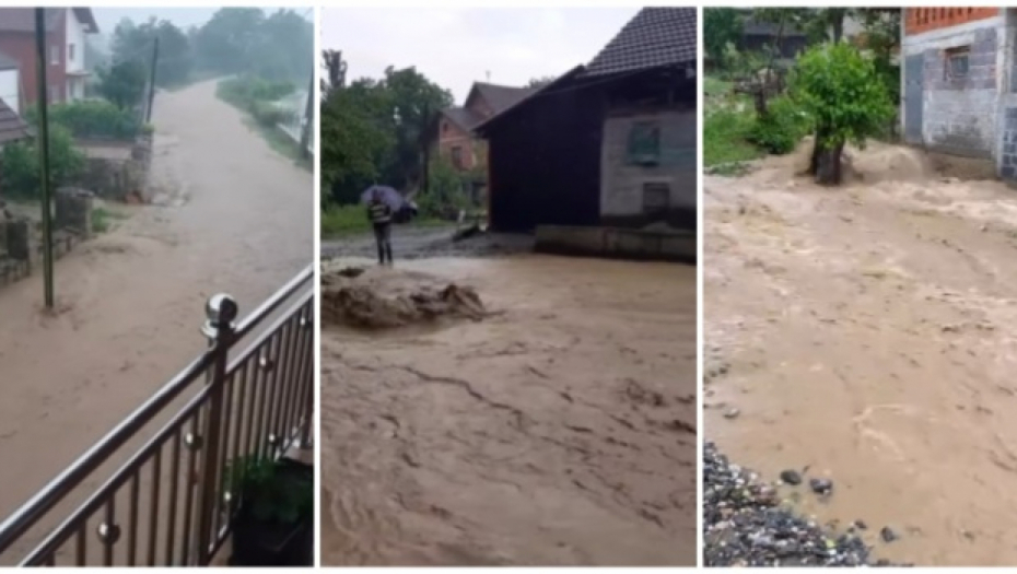 BUJICA NOSI SVE PRED SOBOM Mnogo kiše za kratko vreme, poplave oko Kruševca i Trstenika (VIDEO)