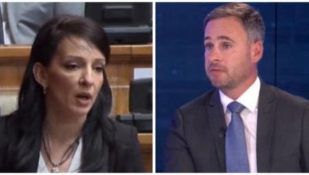 PSOVALI SE I PLJUVALI, A SAD GLUME TANDEM SNOVA Marinika i Miki ne mogu očima da se vide, počeli da se ližu kad je Đilas naredio