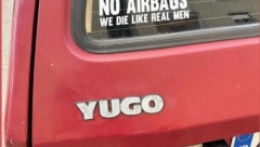 OVAKO TO RADE PRAVI MUŠKARCI Nalepnica na jednom Jugu u Hrvatskoj je apsolutni hit