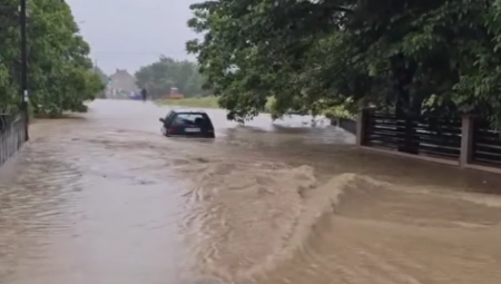 OBUSTAVLJEN SAOBRAĆAJ NA PUTU TAMNIČ - BRAĆEVAC Izlio se Timok u opštini Negotin